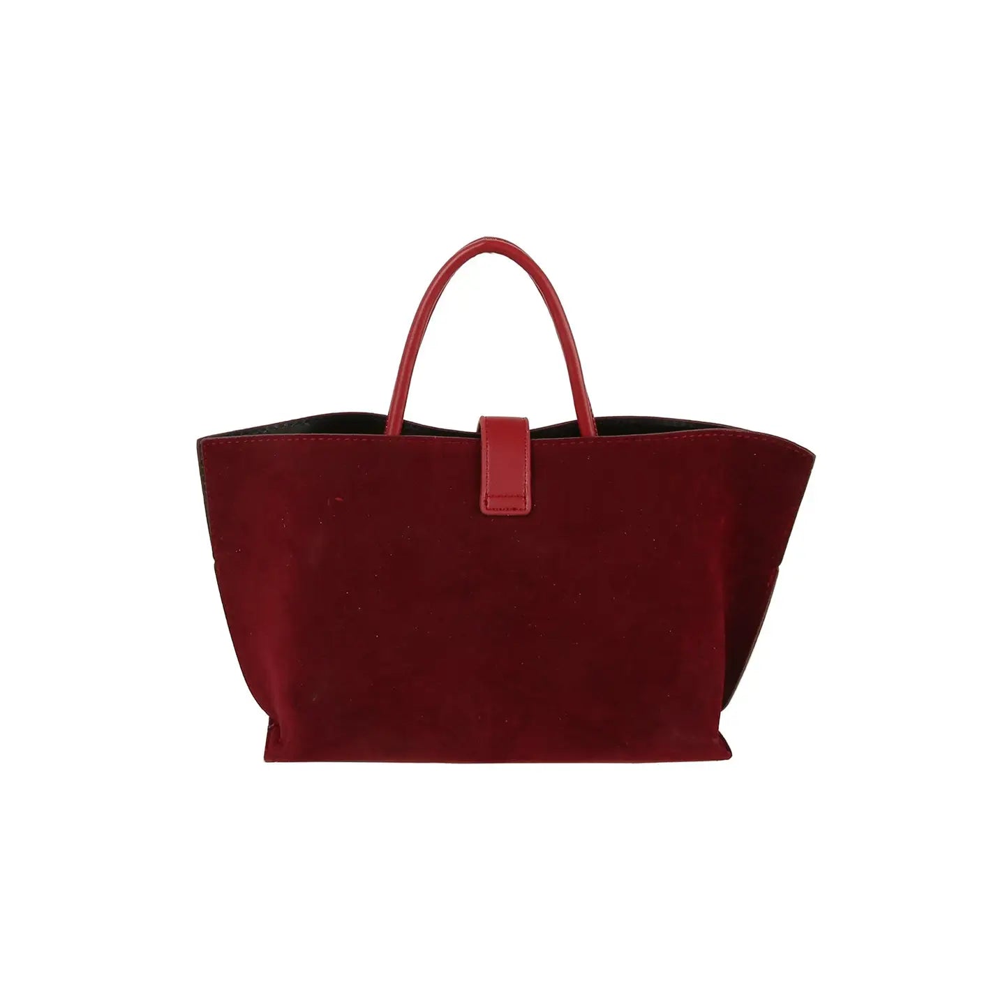 Brown Suede Situation Mini Tote