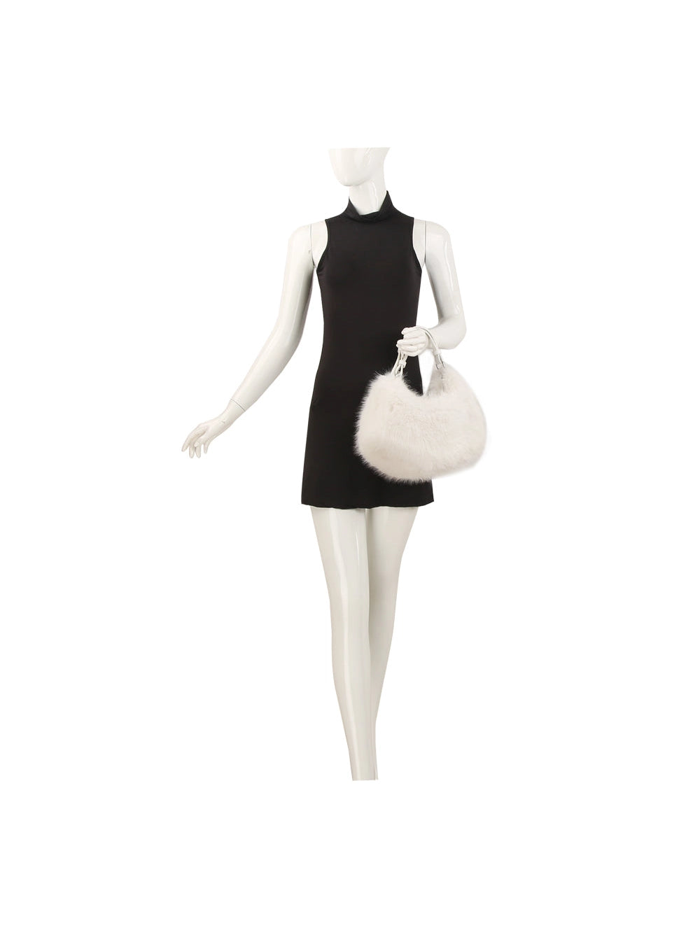 Stone Furry Frenzy Shoulder Bag