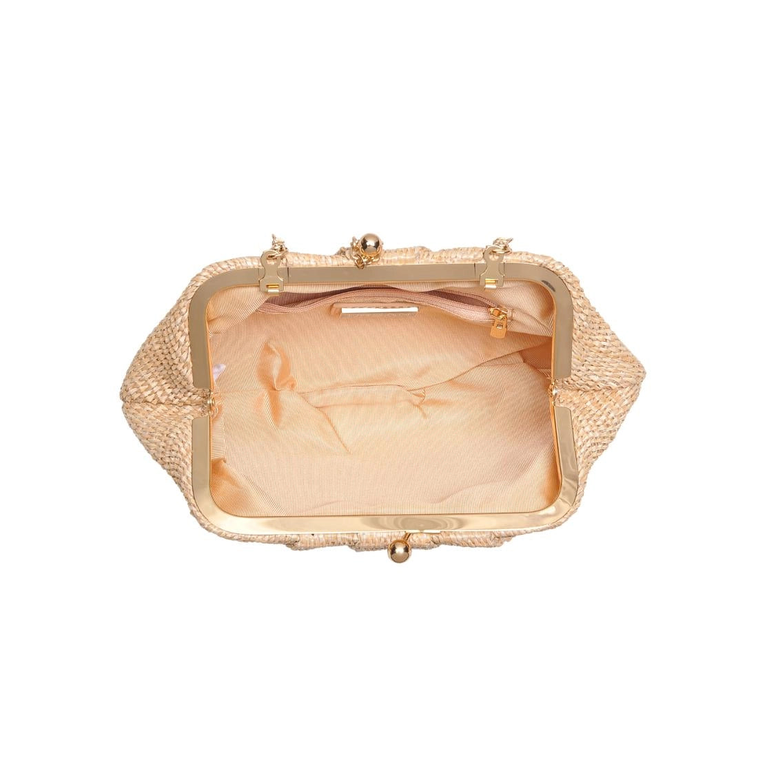 Straw Statement Clutch Bag