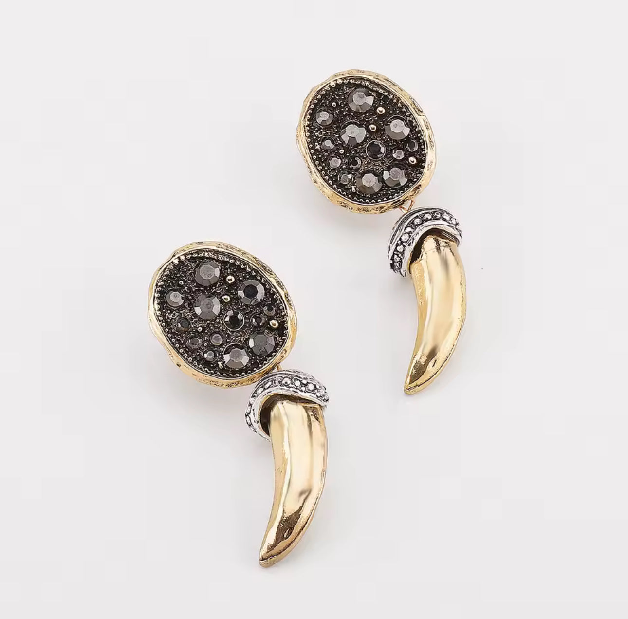 Little Hang, Little Fang Earrings