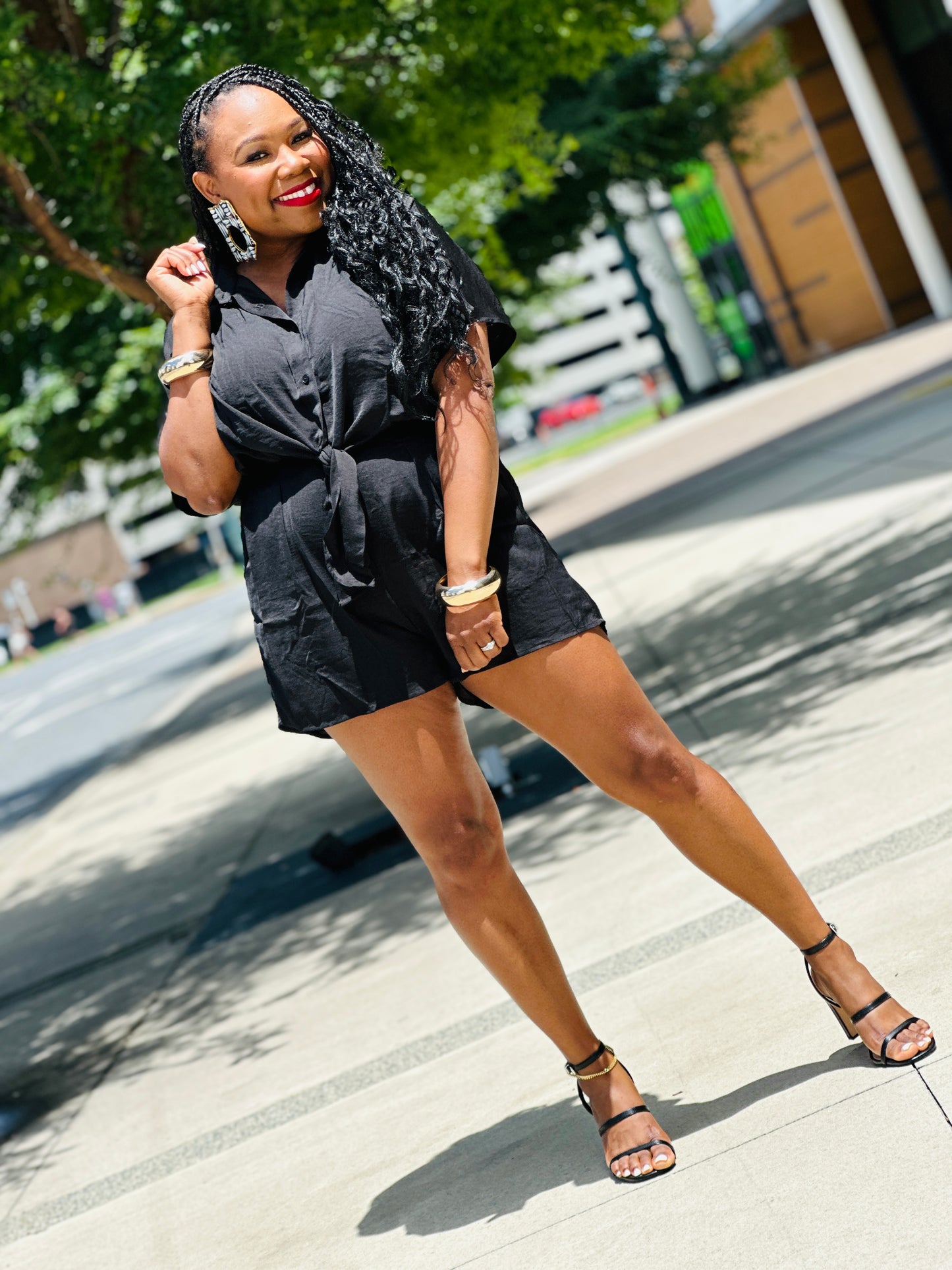 Bet on Black Romper