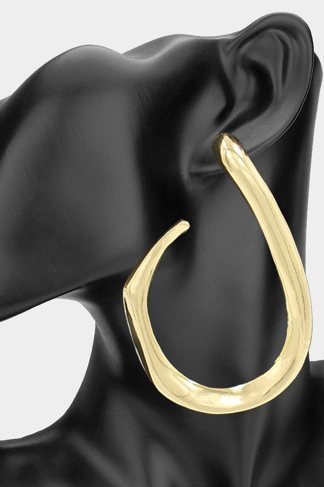 Off the Hook Oversized Earrings