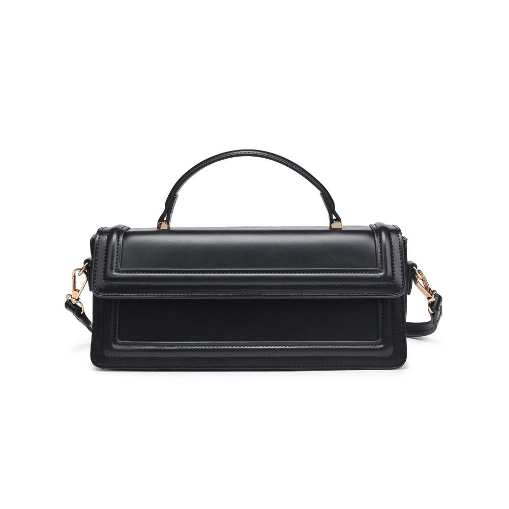 Blackout Top Handle Crossbody Bag
