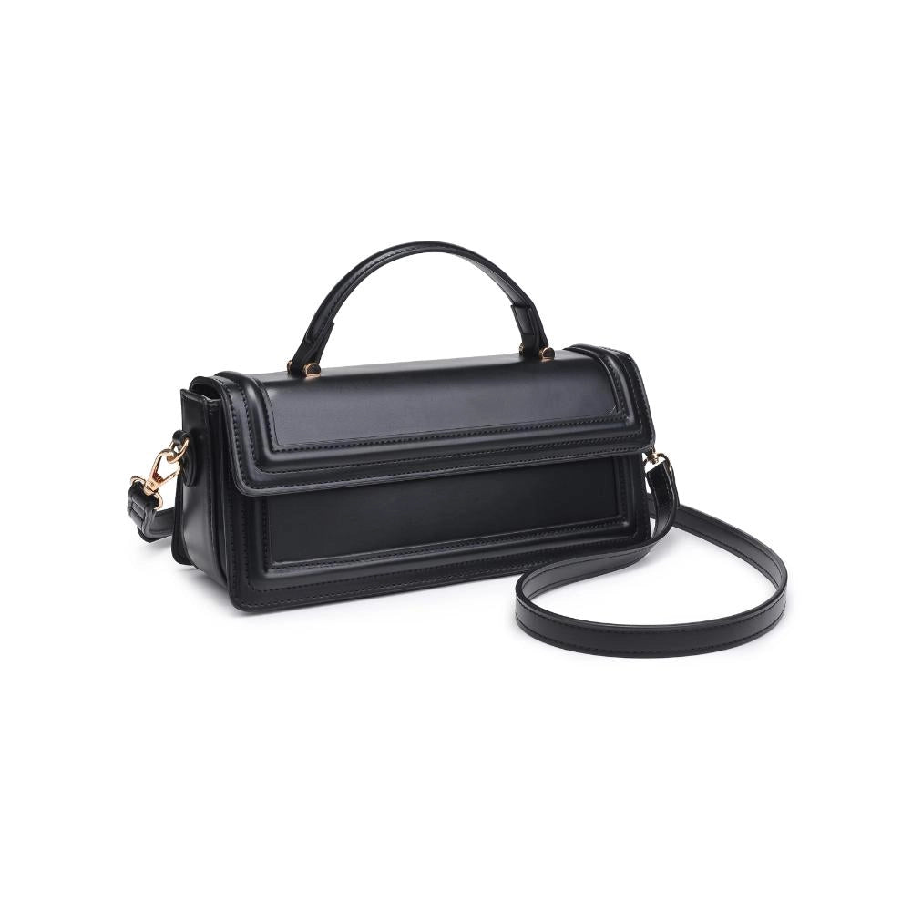 Blackout Top Handle Crossbody Bag