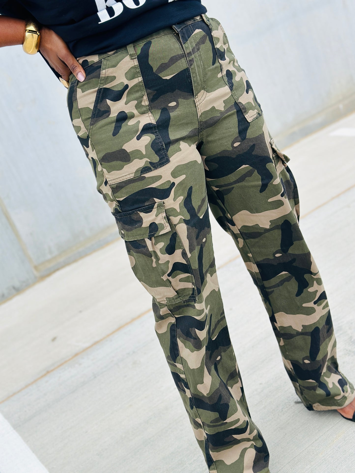 Camo Cargo Pants